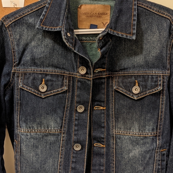 American Eagle Denim Jacket - Picture 2 of 9